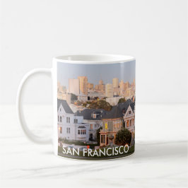 San Francisco - målad damkaffemugg Kaffemugg
