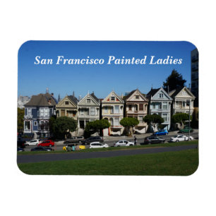 San Francisco målade magneten för damer #4 Magnet