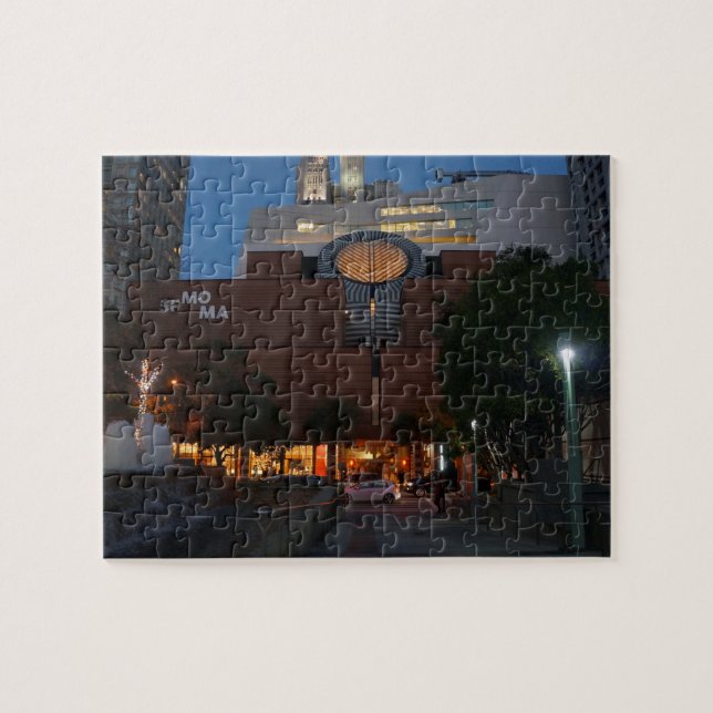 San Francisco MOMA Jigszle Puzzle Pussel (Horisontell)