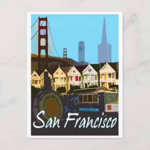 San Francisco Montage-vykort Vykort