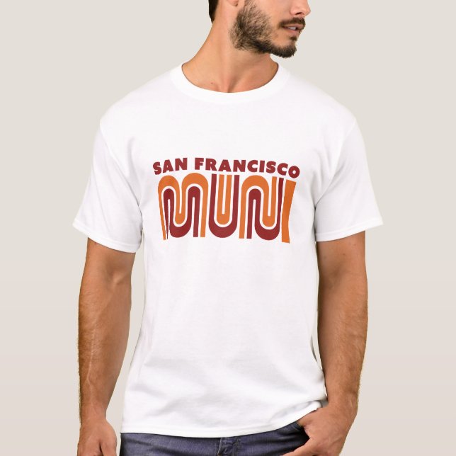 San Francisco Muni Design for t-shirts (Framsida)