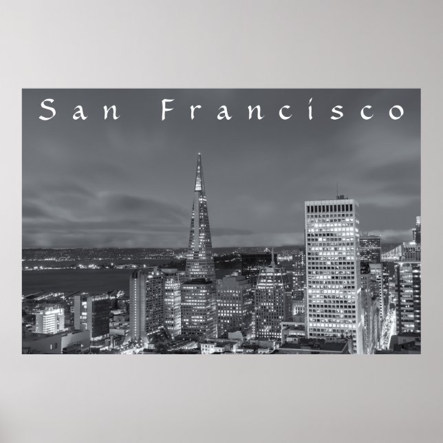 San Francisco Natt Poster (Framsidan)