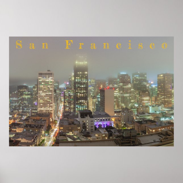 San Francisco Natt Poster (Framsidan)