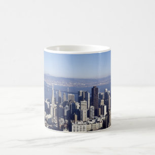 San Francisco Nature Scene Byggnad Torn Kaffemugg