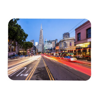 San Francisco Noord Beach Rörelse Blur Traffic Magnet