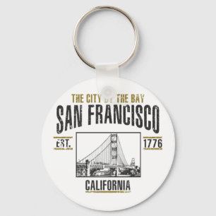 San Francisco Nyckelring