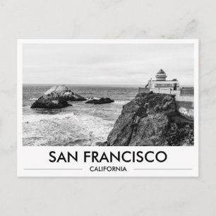San Francisco Ocean Beach kustlinje jätte kamera Vykort