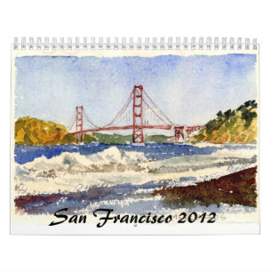 San Francisco och grinden Kalender
