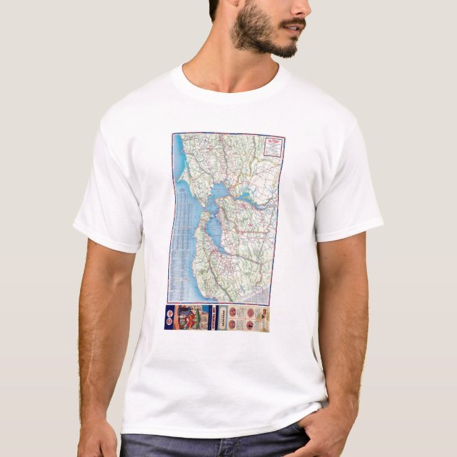 San Francisco och Vicinity Tee (Framsida)