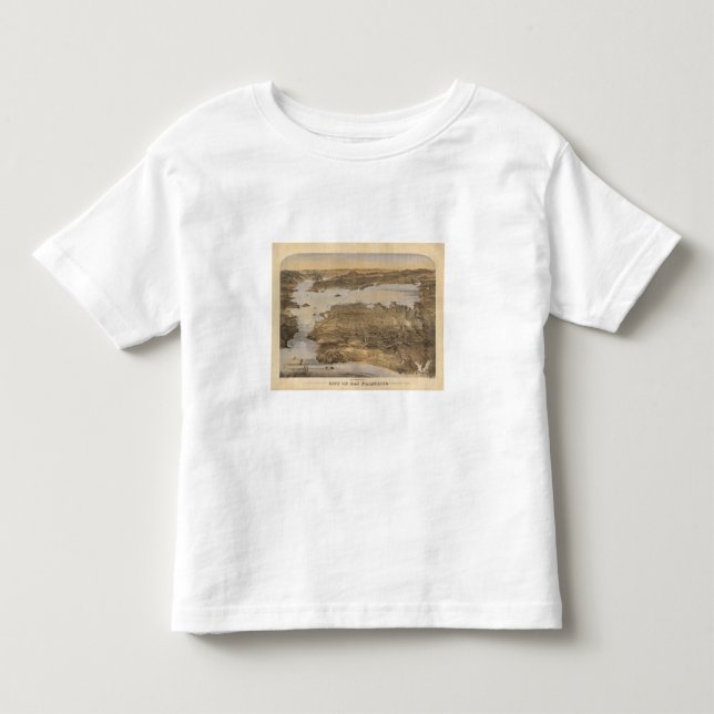 San Francisco omgeende land T-shirt (Framsida)