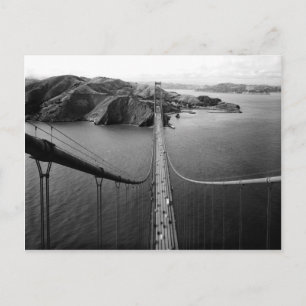 San Francisco överbryggar den guld- grinden Vykort