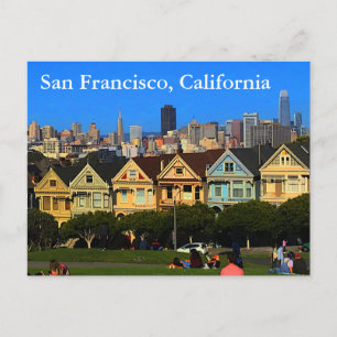 San Francisco Painted Ladies #1-2 vykort