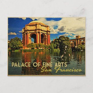 San Francisco Palace Fine Arts Vykort