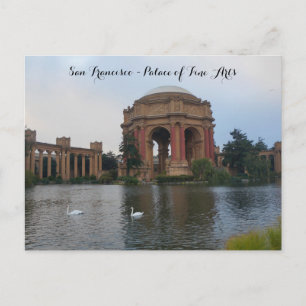 San Francisco Palace of Fine Arts #5 vykort