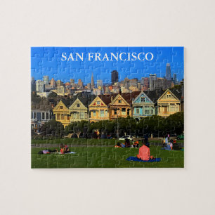 San Francisco Pavisserligen Dam #1 Jigszle Puzzle Pussel