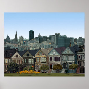 San Francisco Payed Dam Poster