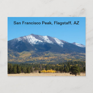 San Francisco Peak i Fall Vykort