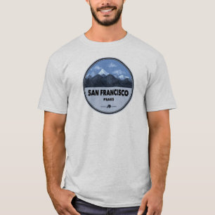 San Francisco Peaks Arizona Camping T Shirt