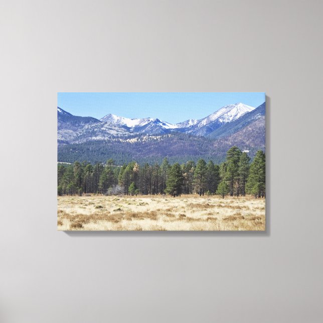San Francisco Peaks-påslagen canvas (Framsida)