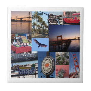 San Francisco Photo Tile Kakelplatta