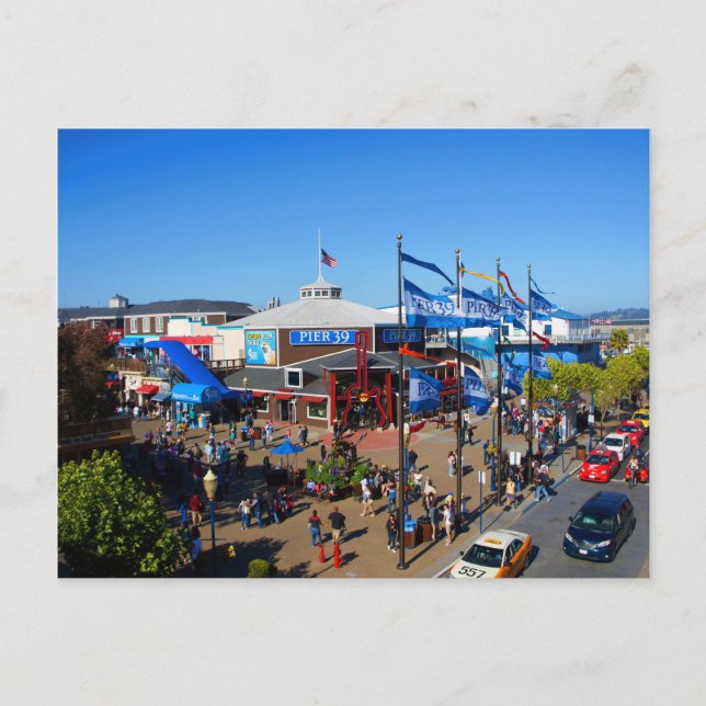 San Francisco Pier 39 #12-1 vykort (Framsida)