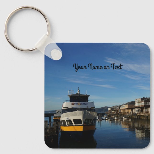 San Francisco Pier 39 #6-nyckelkedja Nyckelring (Framsida)