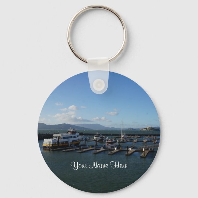 San Francisco Pier 39 #9-nyckelkedja Nyckelring (Framsida)