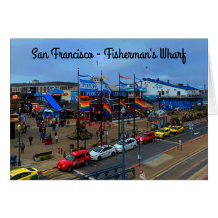 San Francisco Pier 39-Pride #1-2-kort Hälsningskort