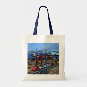 San Francisco Pier 39 Pride #1 Tote Bag Tygkasse