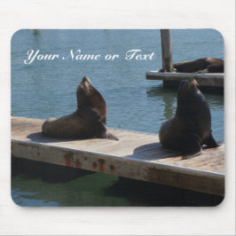 San Francisco Pier 39 Sea Lejon #3 Mouse Pad Musmatta