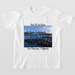 San Francisco Pier 39 Sea Lejon #7 T-shirt