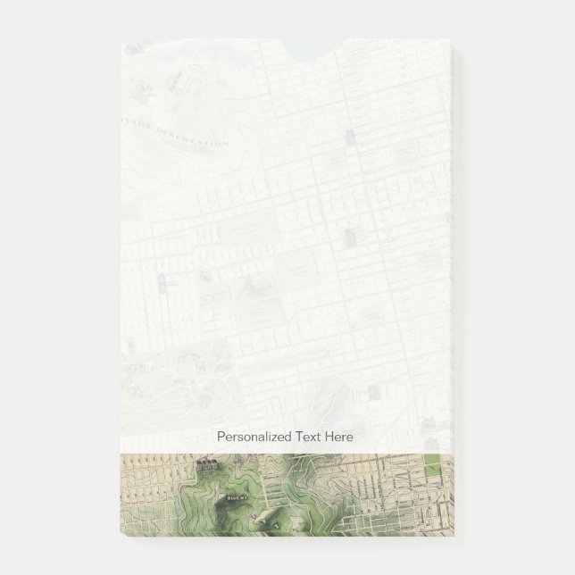 San Francisco Post-it Block (Framsida)
