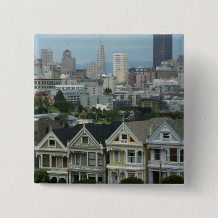 San Francisco Postcard Row City Scene-foto Knapp