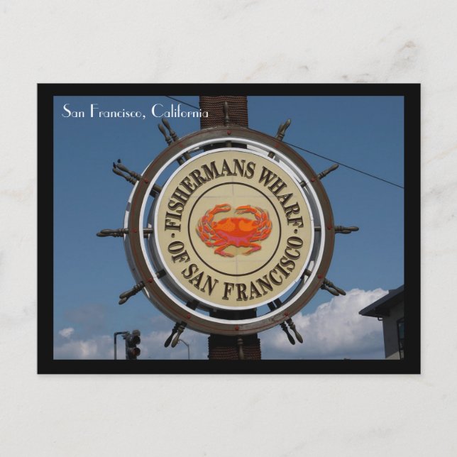 San Francisco Postcard Vykort (Framsida)