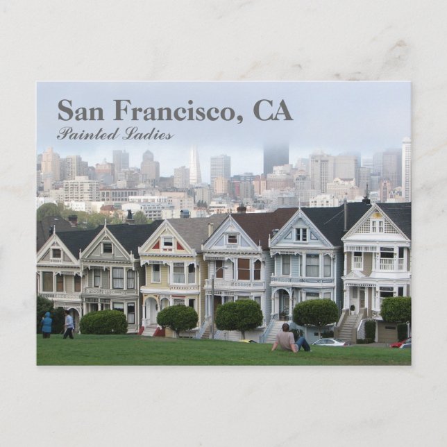 San Francisco Postcard! Vykort (Framsida)