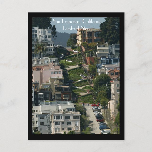 San Francisco Postcard Vykort (Framsida)