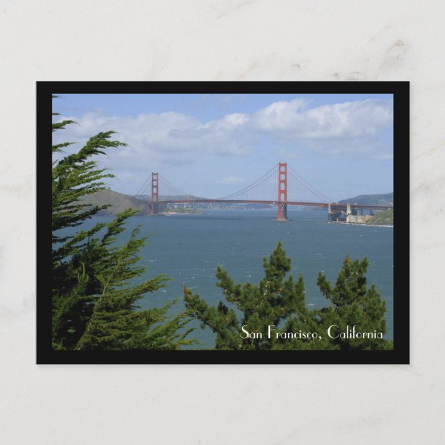 San Francisco Postcard Vykort (Framsida)