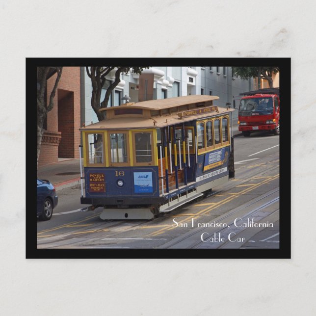 San Francisco Postcard Vykort (Framsida)