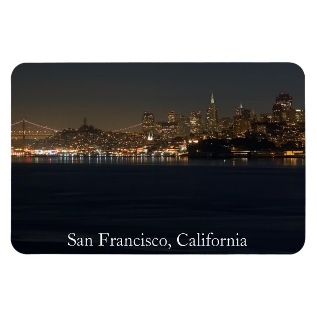 San Francisco Premium Flexi Magnet (Horisontell)