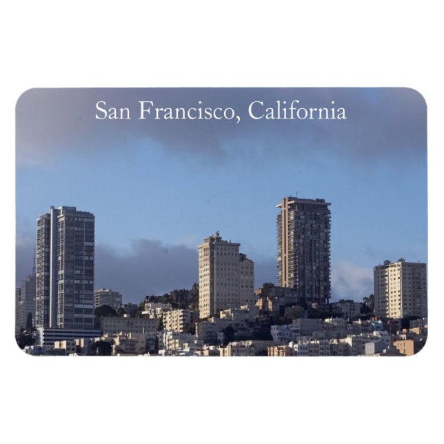 San Francisco Premium Flexi Magnet (Horisontell)