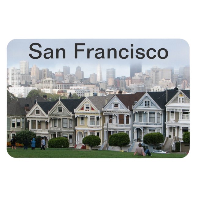 San Francisco Premium Magnet! Magnet (Horisontell)