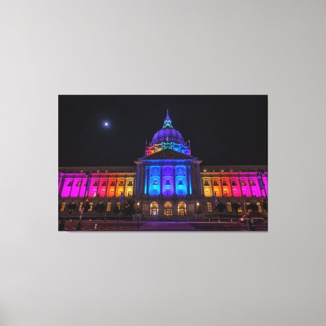 San Francisco Pride Canvastryck (Framsida)