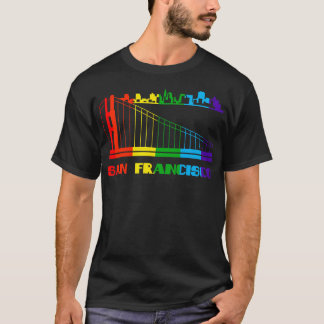 San Francisco Pride San Francisco LGBT Gift HGBTQ T Shirt