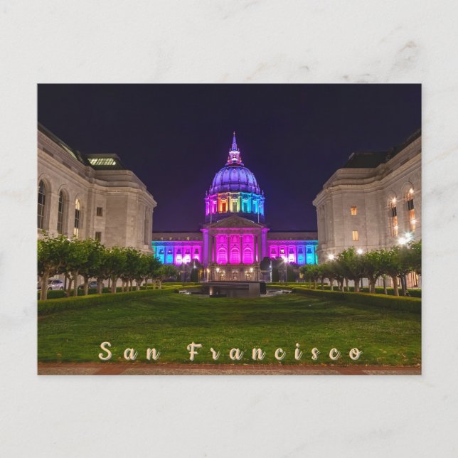 San Francisco Pride Vykort (Framsida)
