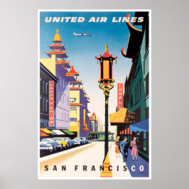 San Francisco Print California Travel Poster