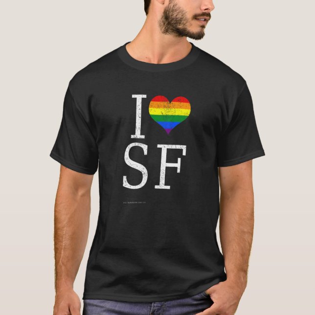 San Francisco Proudest City T Shirt (Framsida)