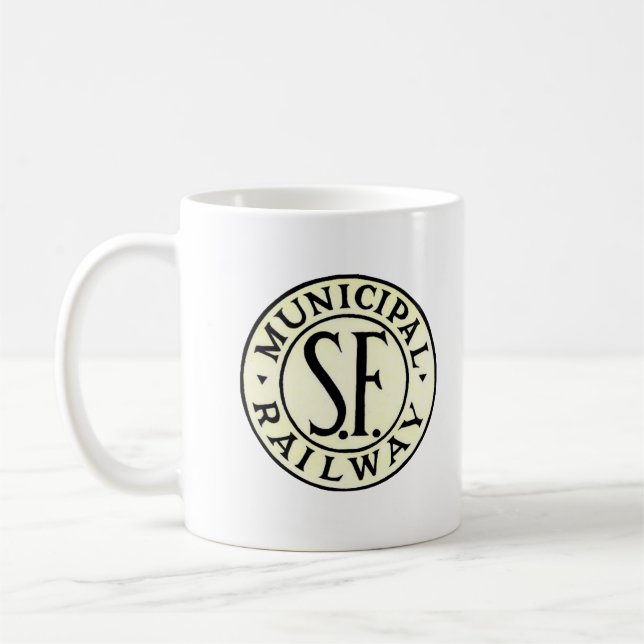 San Francisco Railway Logotyp Mugg (Vänster)