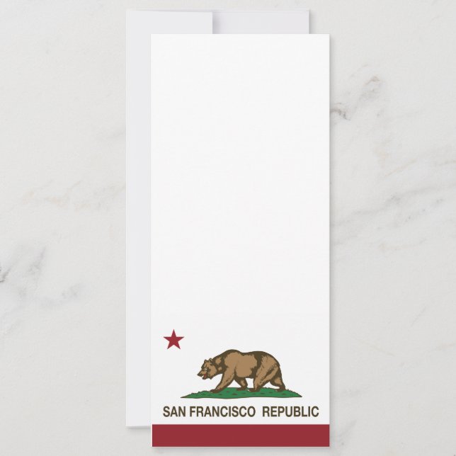 San Francisco Republic Flagga (Framsida)