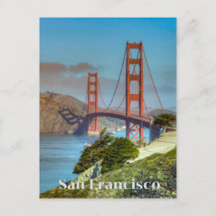 San Francisco Resebrevkort Vykort