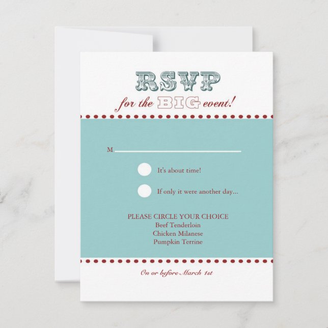 San Francisco Response Card: Cherry Cloud OSA Kort (Framsida)